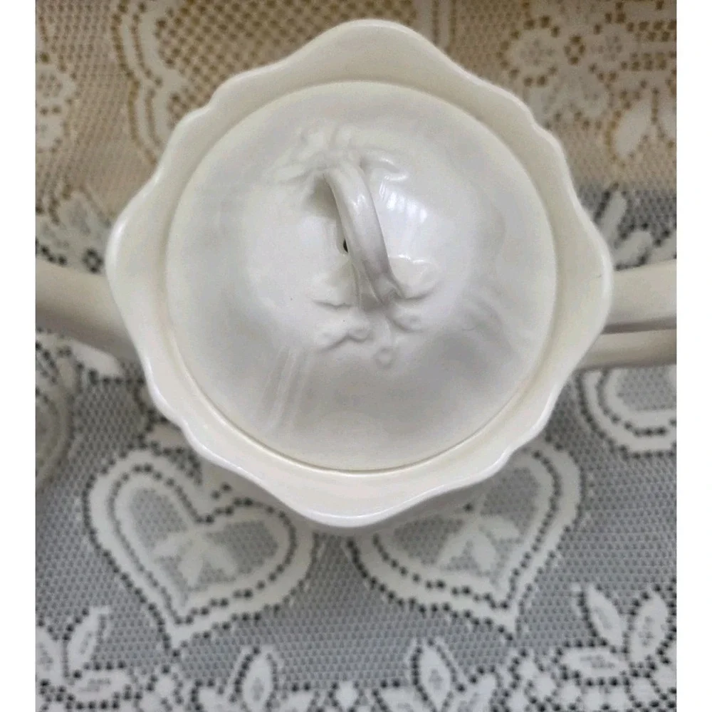 Vintage Wedgewood Queens Shape Plain Creamware Teapot Etruria Barlaston England